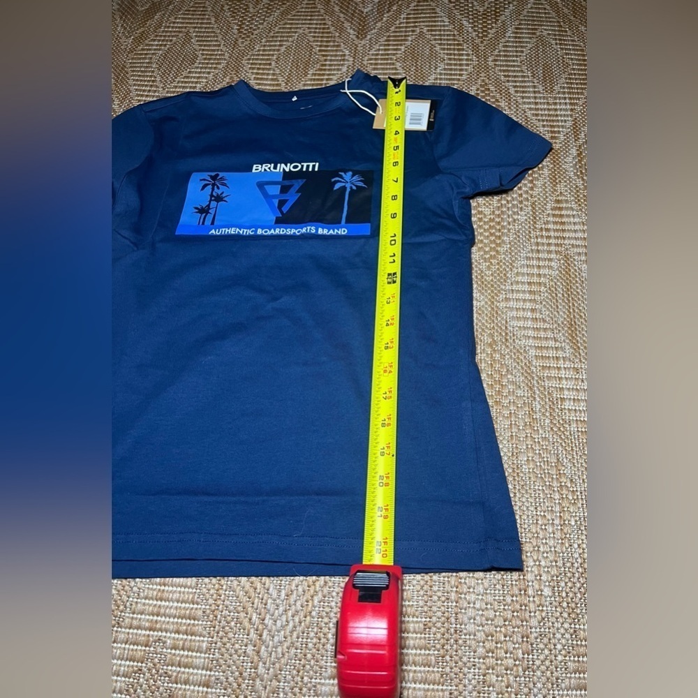 BRUNOTTI Big Boys Logo Dark Blue/Navy Tshirt, Size 12Y, Brand New, NWT - Picture 8 of 9